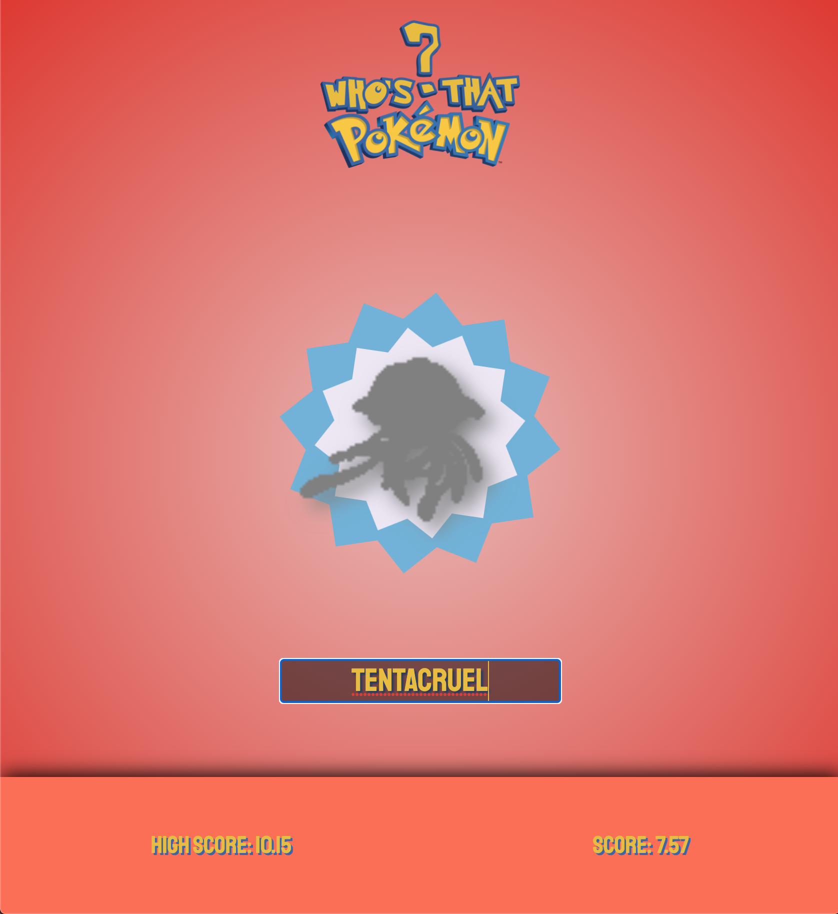 Who's That Pokemon?